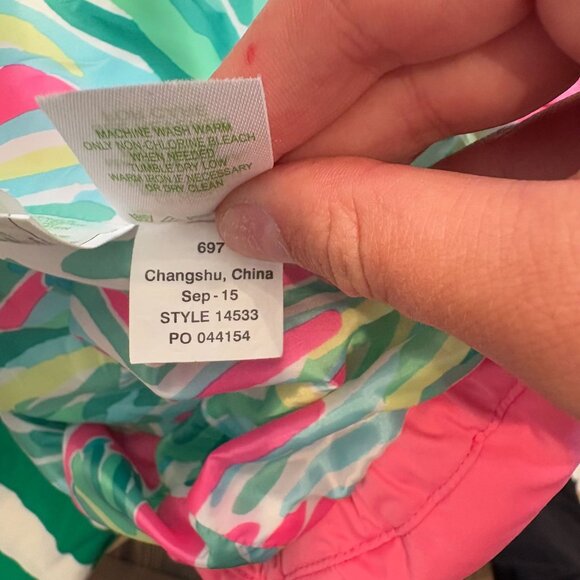 Lilly Pulitzer Pink Puffer Vest - Picture 6 of 8